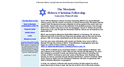 Desktop Screenshot of messiahpa.org